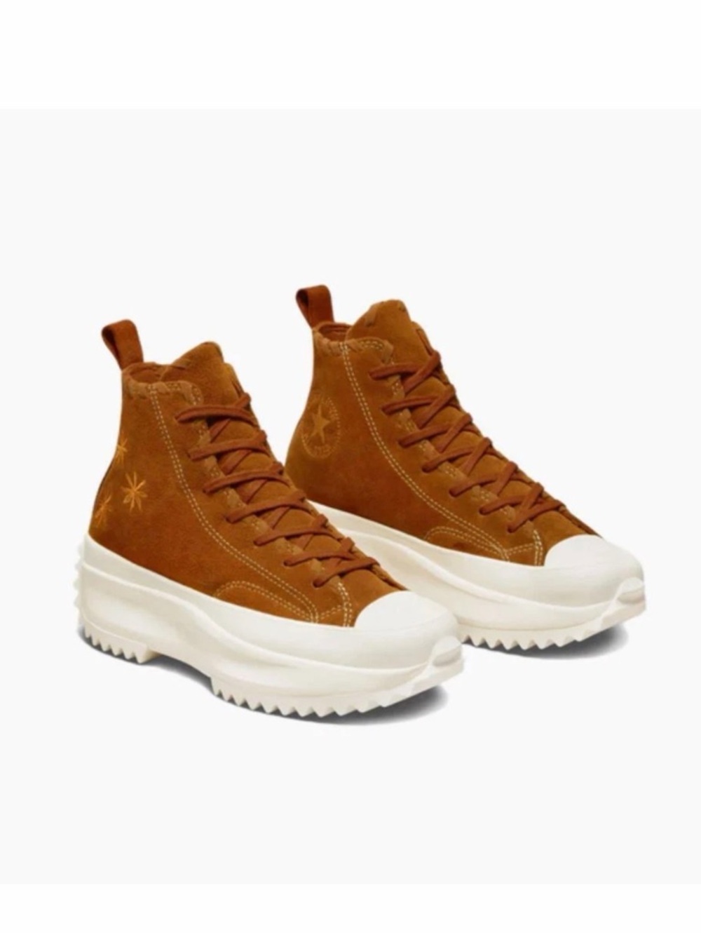 NEW WITH BOX Converse High-Top Sneakers in Rust Orange (Men’s 8/Womens 9.5)